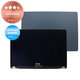 Apple MacBook Air 15" M2 A2941 (2023), M3 A3114 (2024) - LCD Kijelző + Előlapi Üveg + Fedőlap (Midnight) Refurbished