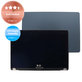 Apple MacBook Air 15" M2 A2941 (2023), M3 A3114 (2024) - LCD Kijelző + Előlapi Üveg + Fedőlap (Midnight) Refurbished