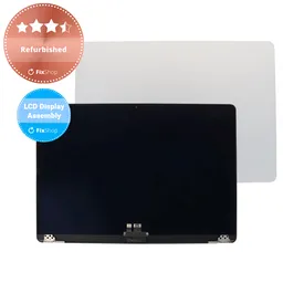 Apple MacBook Air 15" M2 A2941 (2023), M3 A3114 (2024) - LCD Kijelző + Előlapi Üveg + Fedőlap (Silver) Refurbished