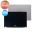 Apple MacBook Air 15" M2 A2941 (2023), M3 A3114 (2024) - LCD Kijelző + Előlapi Üveg + Fedőlap (Space Gray) Refurbished