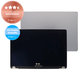 Apple MacBook Air 15" M2 A2941 (2023), M3 A3114 (2024) - LCD Kijelző + Előlapi Üveg + Fedőlap (Space Gray) Refurbished