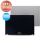 Apple MacBook Air 15" M2 A2941 (2023), M3 A3114 (2024) - LCD Kijelző + Előlapi Üveg + Fedőlap (Space Gray) Refurbished