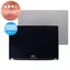 Apple MacBook Air 13" M3 A3113 (2024) - LCD Kijelző + Előlapi Üveg + Fedőlap (Space Gray) Refurbished