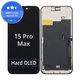 Kijelző Hard OLED iPhone 15 Pro Max, Érintőüveg kerettel, FixPremium