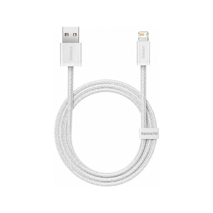 Baseus - Kábel Lightning/USB, 1.5m, fehér