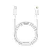 Baseus - Kábel Lightning/USB-C, 1.5m, fehér