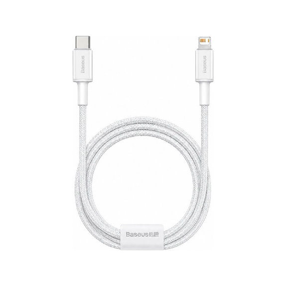 Baseus - Kábel Lightning/USB-C, 1.5m, fehér