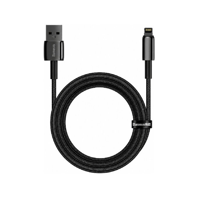 Baseus - Kábel Lightning/USB, 1.5m, fekete