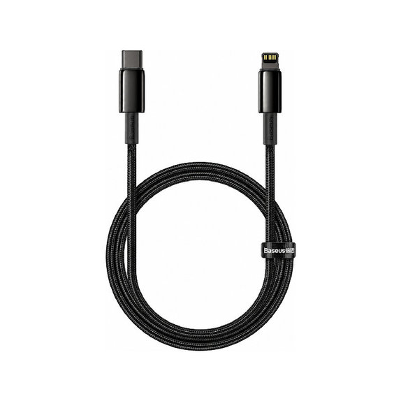 Baseus - Kábel Lightning/USB-C, 1.5m, fekete