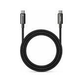 Baseus - Kábel USB-C/USB-C, 1.5m, fekete