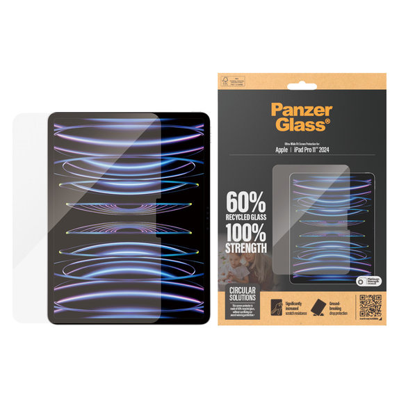 Edzett üveg UWF iPad Pro 11'' készülékhez, Átlátszó, PanzerGlass