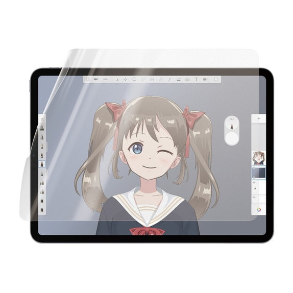 GraphicPaper UWF védőfólia iPad Pro 11"/Air 10,9'' készülékhez, Átlátszó, PanzerGlass