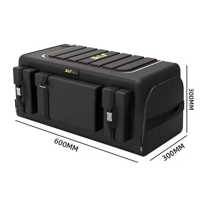 Tárolótáska/-doboz autó csomagtartójába 70L - 60x30x30cm