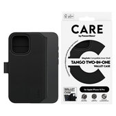 Wallet Tango Two-In-One tok MagSafe támogatással iPhone 16 Pro készülékhez, Fekete, CARE