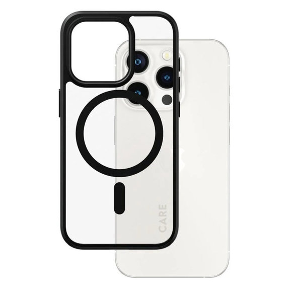 Tok Urban Combat MagSAFE by PanzerGlass-fel iPhone 15 Pro készülékhez, Fekete, PanzerGlass