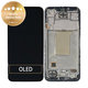 Samsung Galaxy M35 M356B - LCD Kijelző + Érintőüveg + Keret (Black) - GH82-35001A Genuine Service Pack