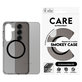 Tok Smokey fekete QI-val Samsung Galaxy S25 készülékhez, Fekete, PanzerGlass