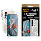 Bundle 3 az 1-ben Samsung Galaxy S25 készülékhez, PanzerGlass