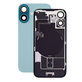 Apple iPhone 16 - Hátsó üveg + Kamera lencse + Fémlemez + Magsafe mágnes (Teal)
