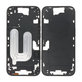 Apple iPhone 16 - Középső keret + Bekapcsoló + hangerő gomb (Black)