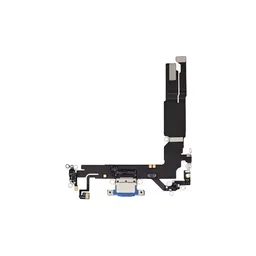 Apple iPhone 16 - Töltő Csatlakozó + Flex Kábel (Ultramarine)