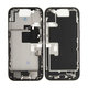 Apple iPhone 16 Pro - Középső keret + Bekapcsoló + hangerő gomb (Black Titanium)
