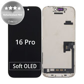 Apple iPhone 16 Pro - LCD Kijelző + Érintőüveg + Keret Refurbished PRO