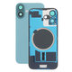 Apple iPhone 16 Plus - Hátsó üveg + Kamera lencse + Fémlemez + Magsafe mágnes (Teal)