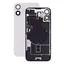 Apple iPhone 16 Plus - Hátsó üveg + Kamera lencse + Fémlemez + Magsafe mágnes (White)
