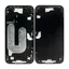 Apple iPhone 16 Plus - Középső keret + Bekapcsoló + hangerő gomb (Black)