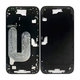 Apple iPhone 16 Plus - Középső keret + Bekapcsoló + hangerő gomb (Black)