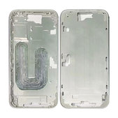 Apple iPhone 16 Plus - Középső keret + Bekapcsoló + hangerő gomb (White)