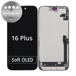 Apple iPhone 16 Plus - LCD Kijelző + Érintőüveg + Keret Refurbished PRO