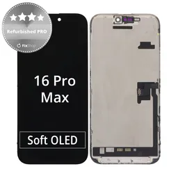 Apple iPhone 16 Pro Max - LCD Kijelző + Érintőüveg + Keret Refurbished PRO