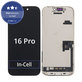 Kijelző In-Cell FHD iPhone 16 Pro, Érintőüveg kerettel, FixPremium