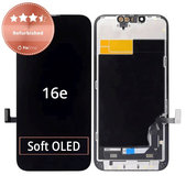 Apple iPhone 16e - LCD Kijelző + Érintőüveg + Keret Refurbished