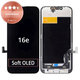 Kijelző iPhone 16e, Érintőüveg kerettel, Refurbished