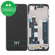 Motorola Moto G35 5G - LCD Kijelző + Érintőüveg + Keret (Black) TFT