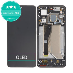 Xiaomi 14T Pro 2407FPN8EG - LCD Kijelző + Érintőüveg + Keret (Titan Black) OLED