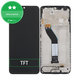 Xiaomi Redmi 14C 4G, Poco C75 - LCD Kijelző + Érintőüveg + Keret (Midnight Black) TFT