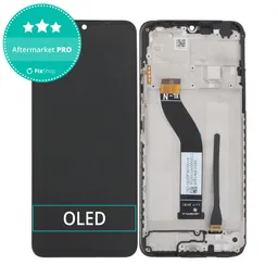 Xiaomi Redmi 14C 4G, Poco C75 - LCD Kijelző + Érintőüveg + Keret (Midnight Black) OLED