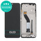 Xiaomi Redmi 14C 4G, Poco C75 - LCD Kijelző + Érintőüveg + Keret (Midnight Black) OLED