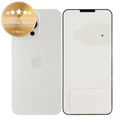 Hátsó Ház Üveg | iPhone 15 Pro Max | White Titanium | 661-36908 | Genuine Apple
