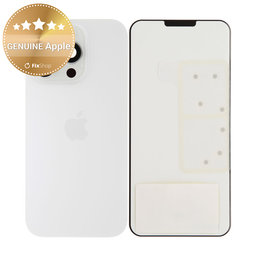 Hátsó Ház Üveg | iPhone 16 Pro | White Titanium | 661-42723 | Genuine Apple