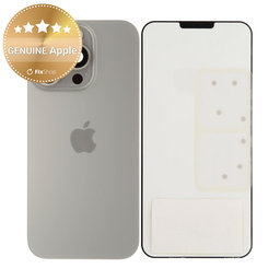 Hátsó Ház Üveg | iPhone 16 Pro | Natural Titanium | 661-42725 | Genuine Apple