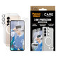 Bundle 3 az 1-ben Samsung Galaxy S25+ készülékhez, PanzerGlass