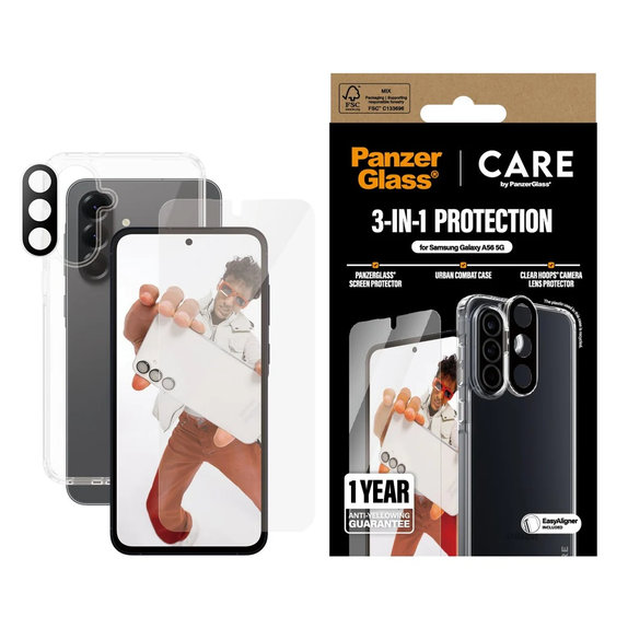 Bundle 3 az 1-ben Samsung A26 5G készülékhez, CARE