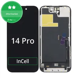 Apple iPhone 14 Pro - LCD Kijelző + Érintőüveg + Keret InCell HD+