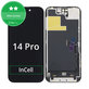 Kijelző In-Cell HD+ iPhone 14 Pro, Érintőüveg kerettel