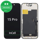 Apple iPhone 15 Pro - LCD Kijelző + Érintőüveg + Keret InCell HD+